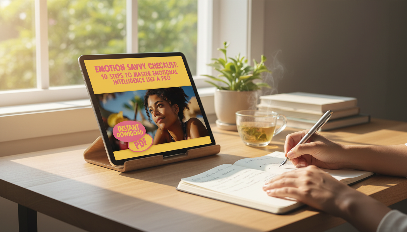 10-Step Emotional Intelligence Checklist for Daily Calm