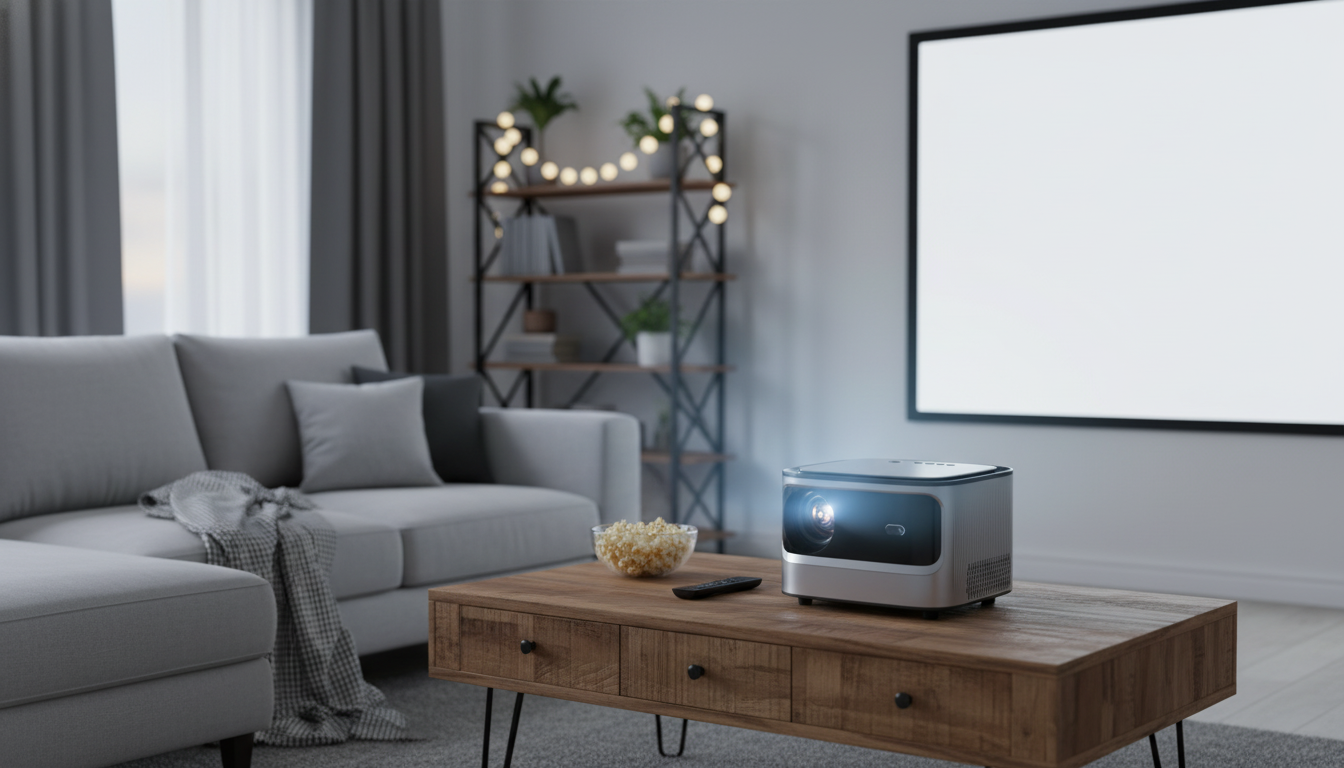 1080p Smart WiFi Projector: Auto Focus & 4K Input Tips