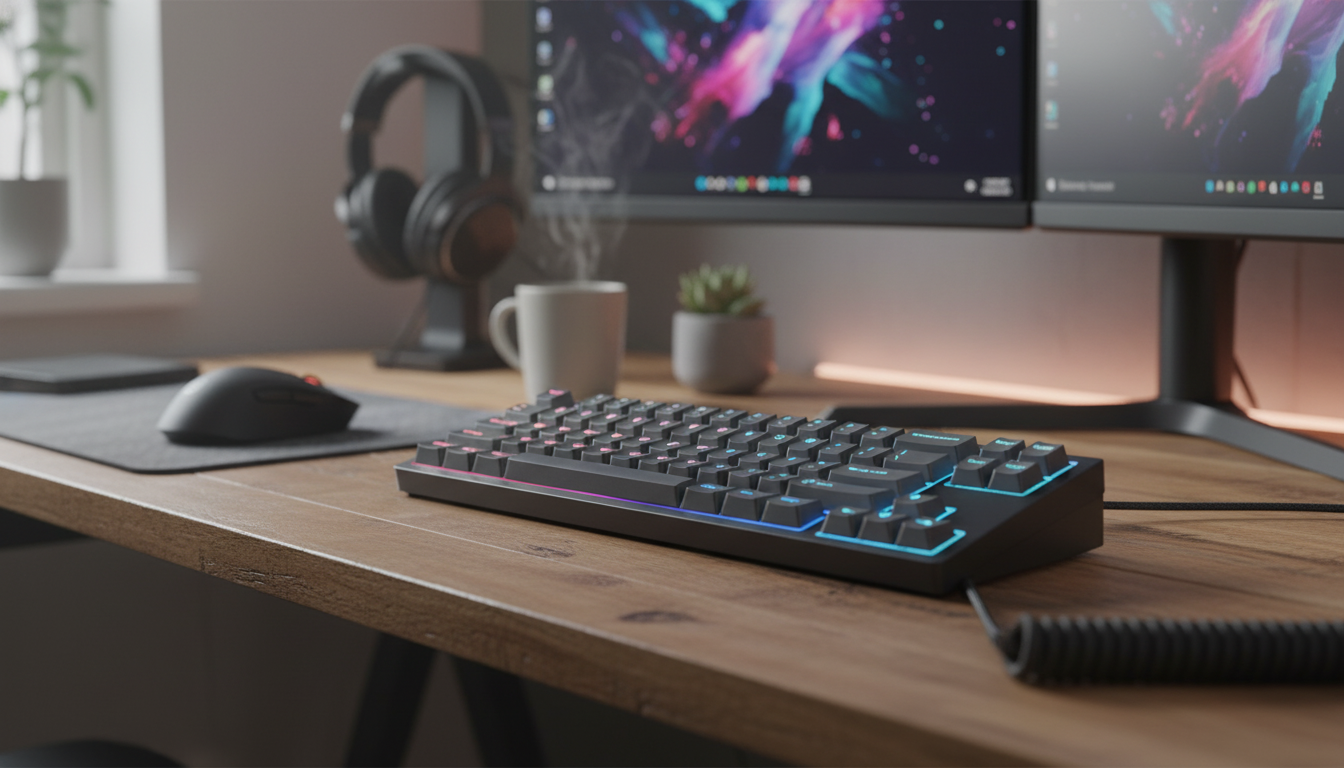 68-Key Hall Effect Rapid Trigger Keyboard (Wired RGB)