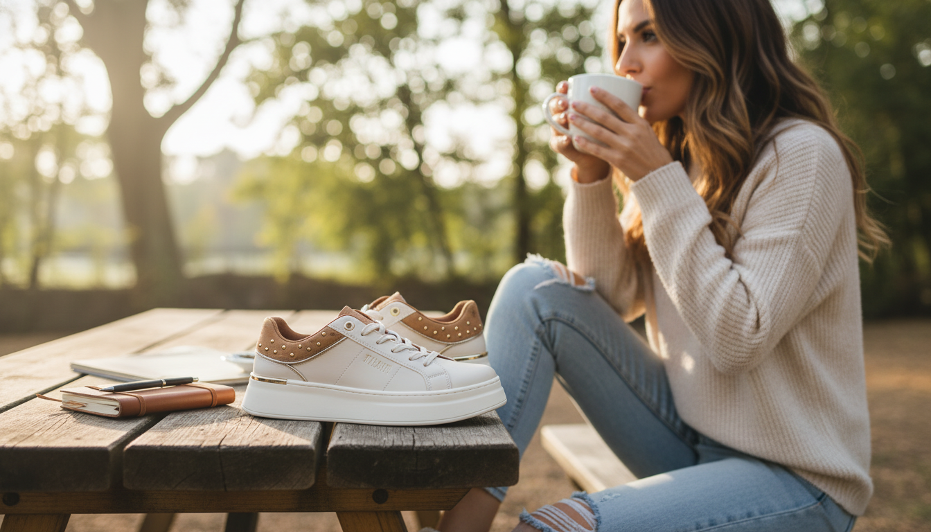 White Lace-Up Shoes by Alviero Martini Prima Classe