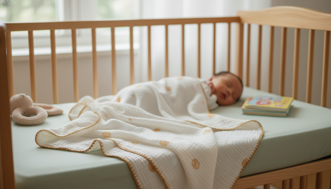 Breathable Cotton Swaddle for Newborns: Safer Sleep Tips