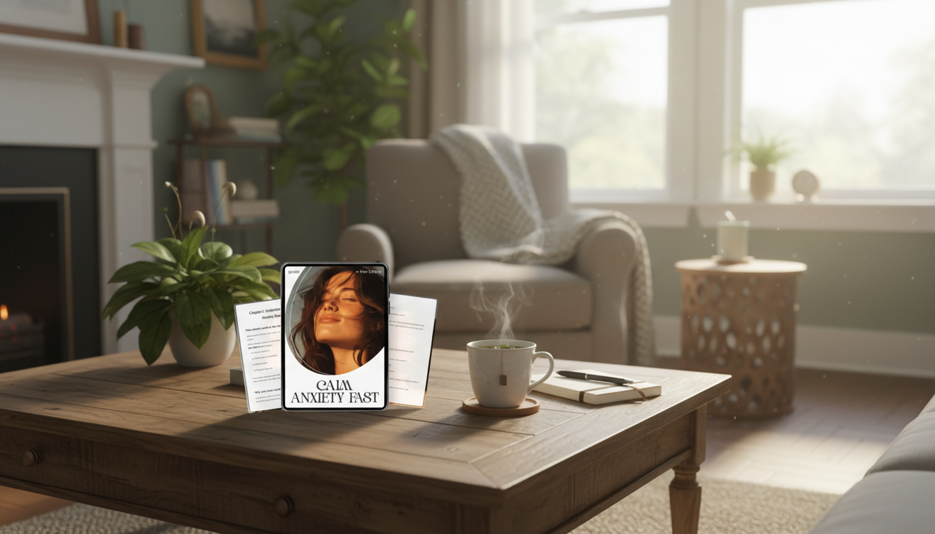 Calm Anxiety Fast: 10-Minute Reset + Daily Planner