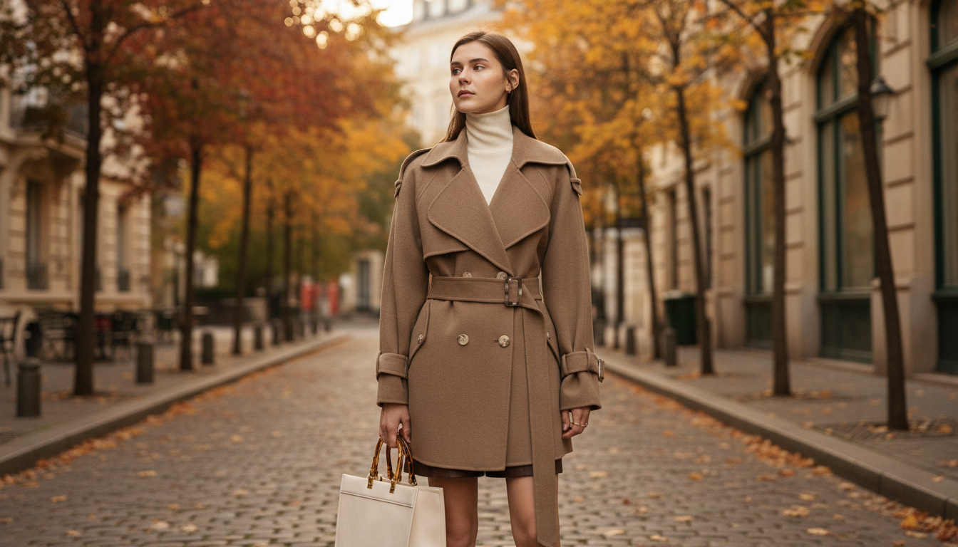 Chic Mid-Length Wool Coats for Autumn: Fit, Fabric, Care
