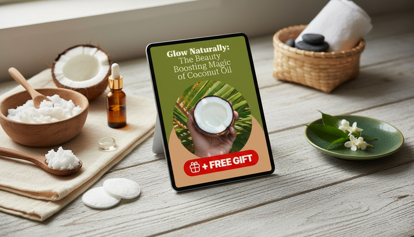 Coconut Oil Beauty Guide: Skin, Hair, Nails Glow
