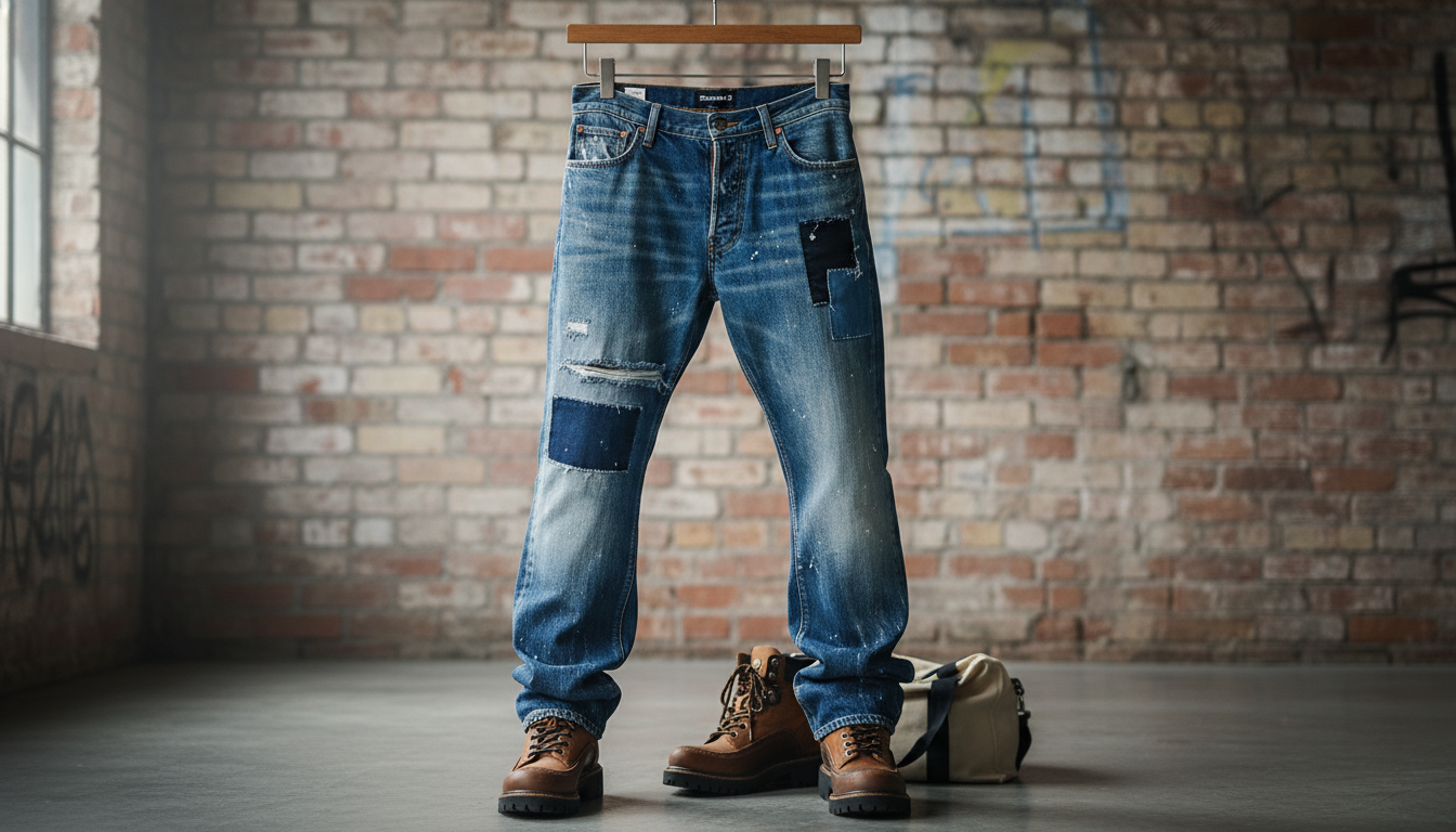 Dsquared2 Regular Fit Jeans: Patches & Paint Splashes