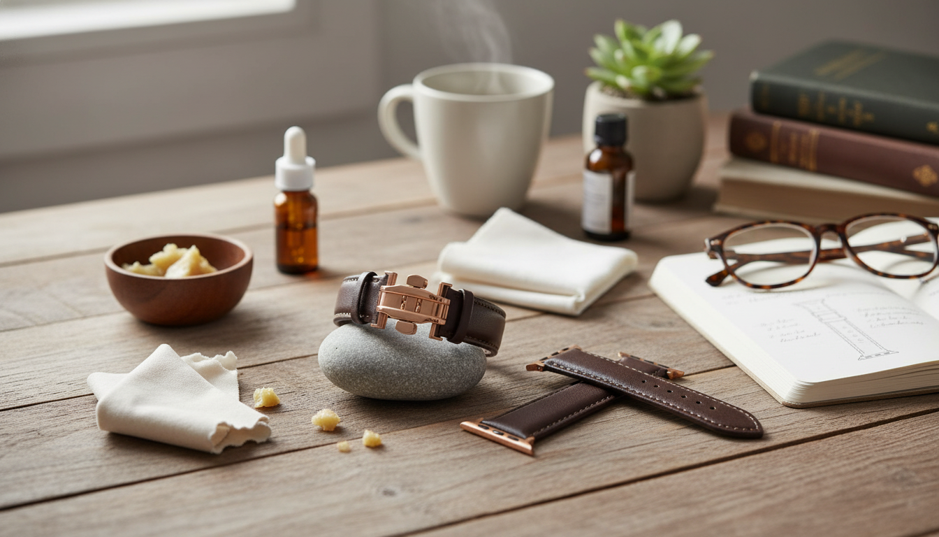 Genuine Leather Apple Watch Strap: Size, Style & Care