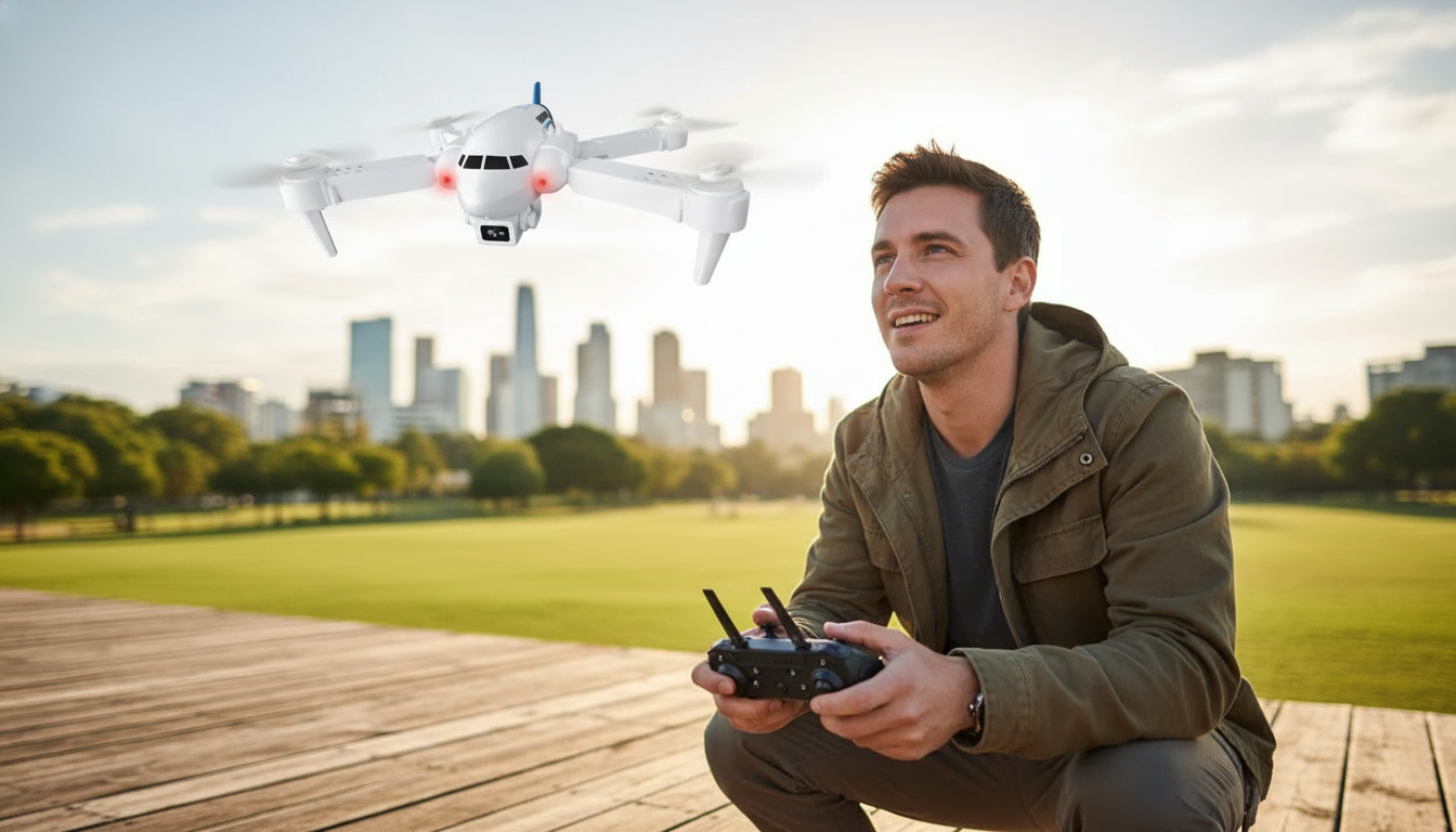 HD Foldable RC Airliner Quadcopter: Easy HD Flight Tips