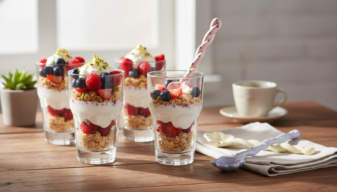 Kawaii Ceramic Long-Handle Dessert Spoon for Tall Cups