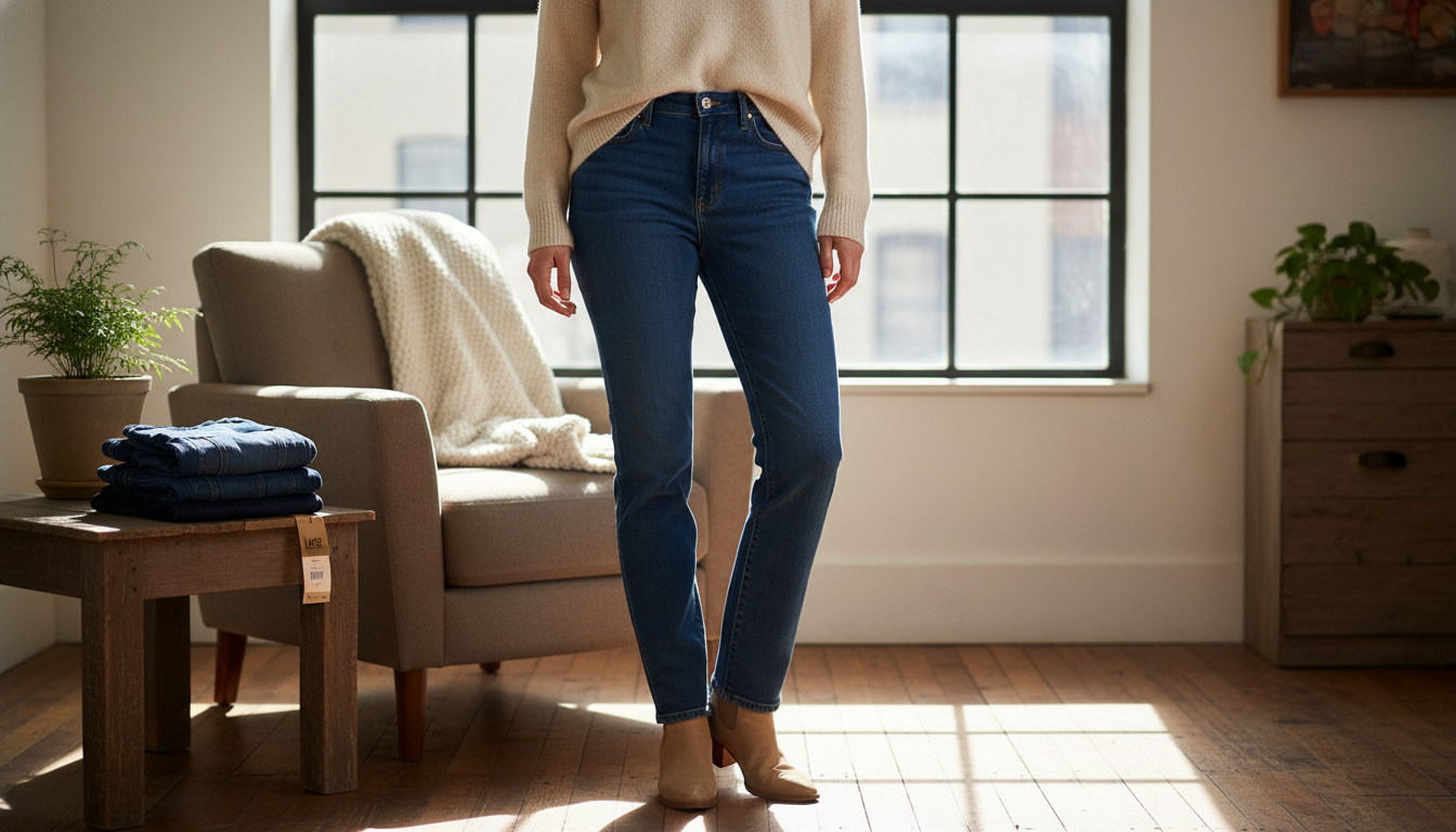 Lee Women’s Cotton Jeans: Blue Denim Fit & Care Guide