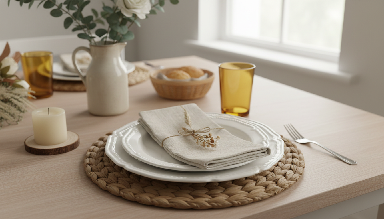 Linen-Blend 12x12 Reusable Napkins for Easy Hosting