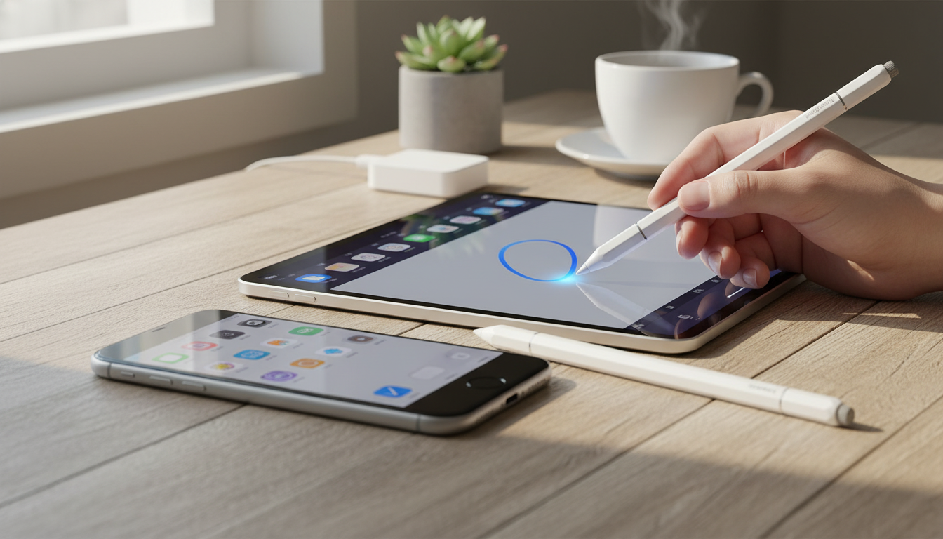 Magnetic Stylus for iPad & iPhone: Clean, Easy Control
