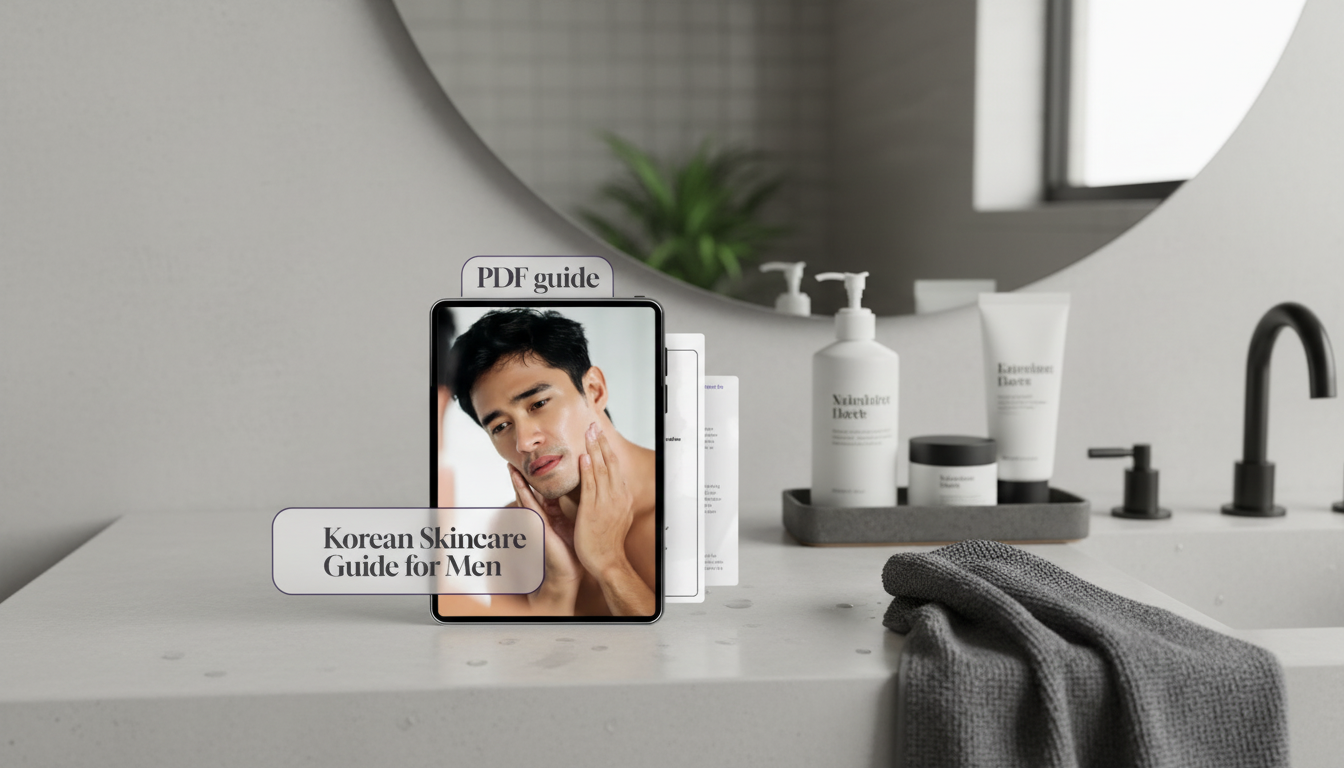 No-Fuss Korean Skincare for Men: Simple AM/PM Routine