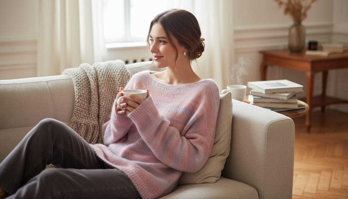 Oversize Alpaca Wool Blend Pullover: Fit, Style, Care