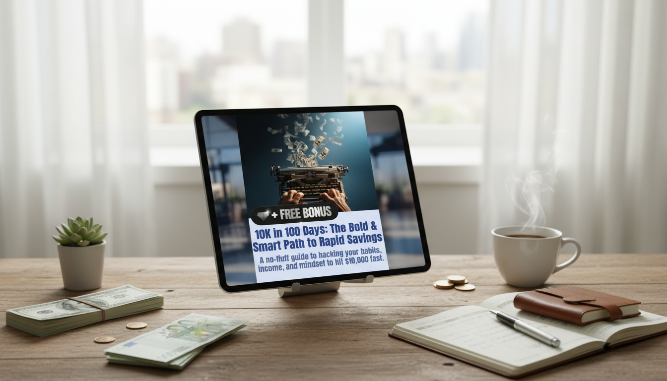 Save $10K in 100 Days: A Simple Sprint Plan