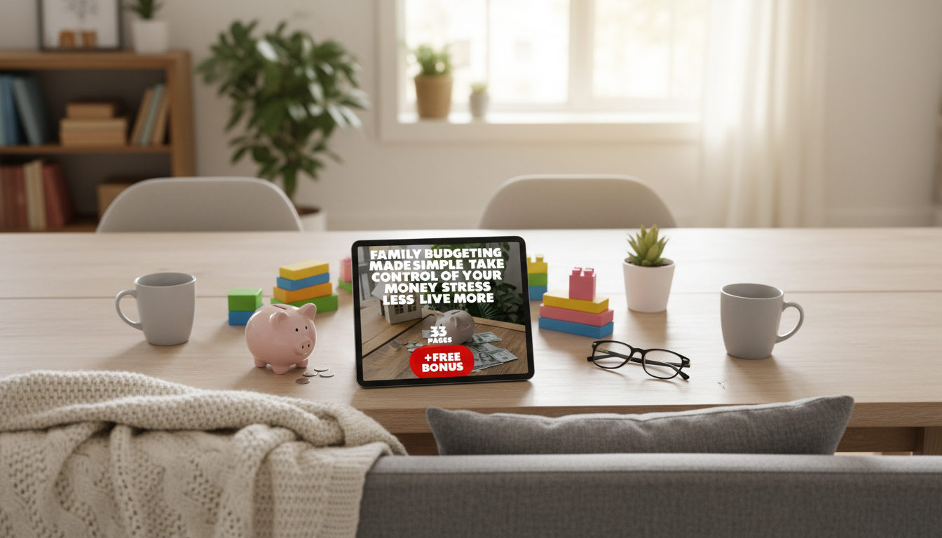 Simple Family Budgeting Plan to Control Money & Stress Less