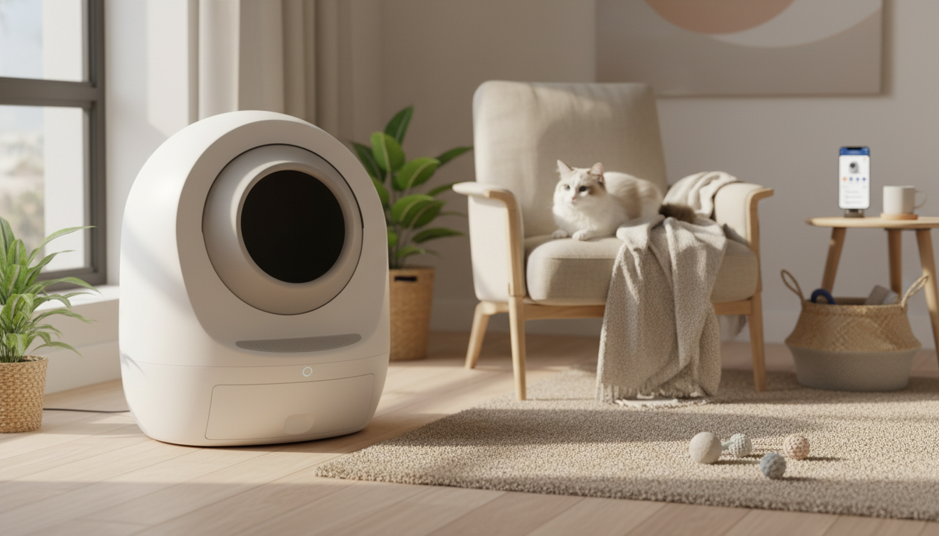 UV Smart Self-Cleaning Litter Box: Odor Control Made Easy
