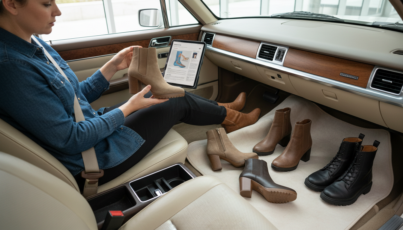Best Heel Height for Retro Ankle Boots (All-Day Comfort)