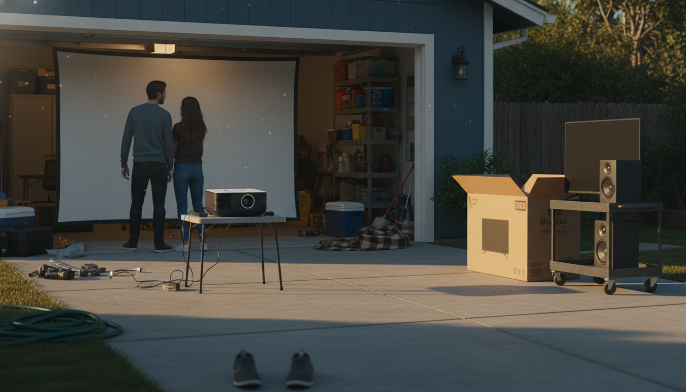 Smart Projector vs TV: Which Is Better for Your Room?