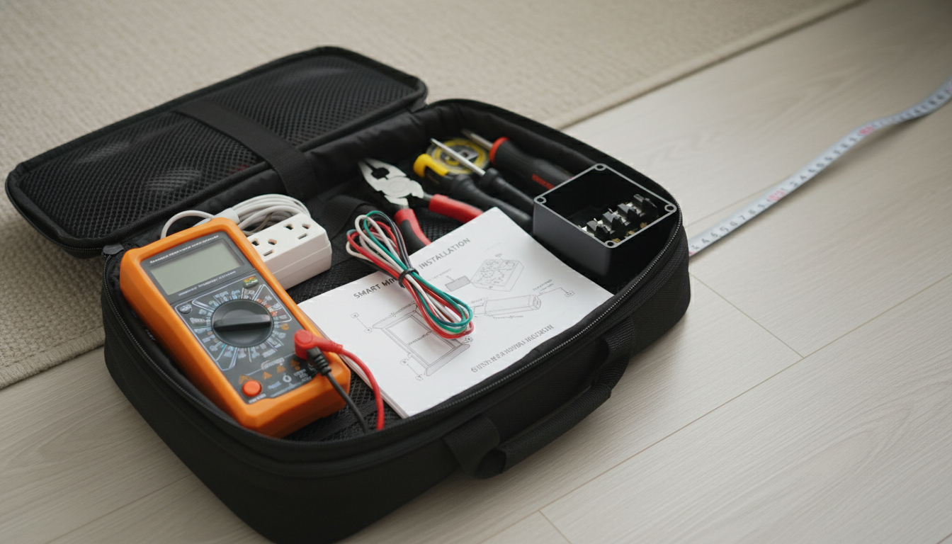 Electrical Checklist for Wall-Mounted Smart Bathroom Mirrors