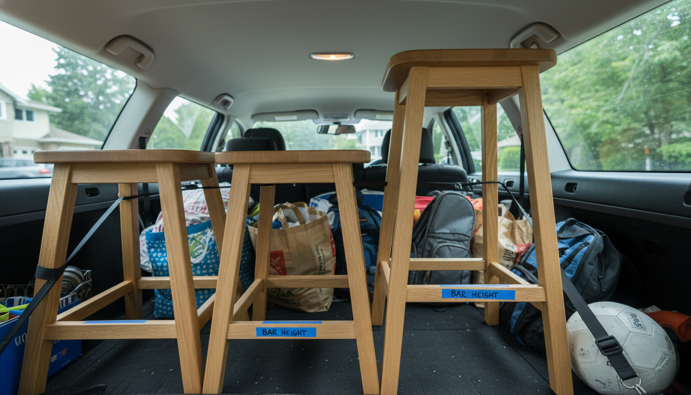 Choose the Right Seat Height for High-Back Wood Bar Stools