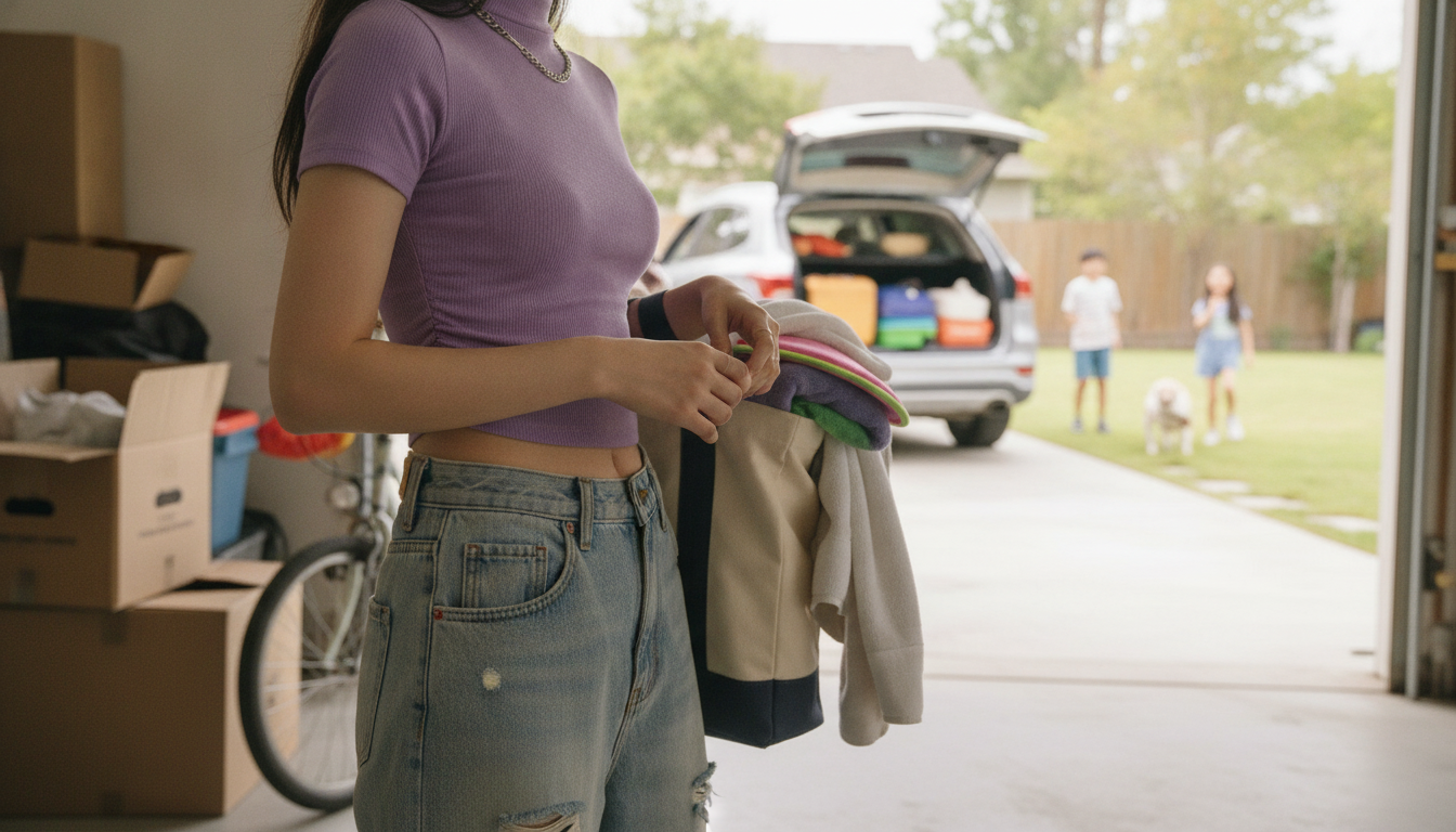 Crop Top With Baggy Jeans: How to Style It Right