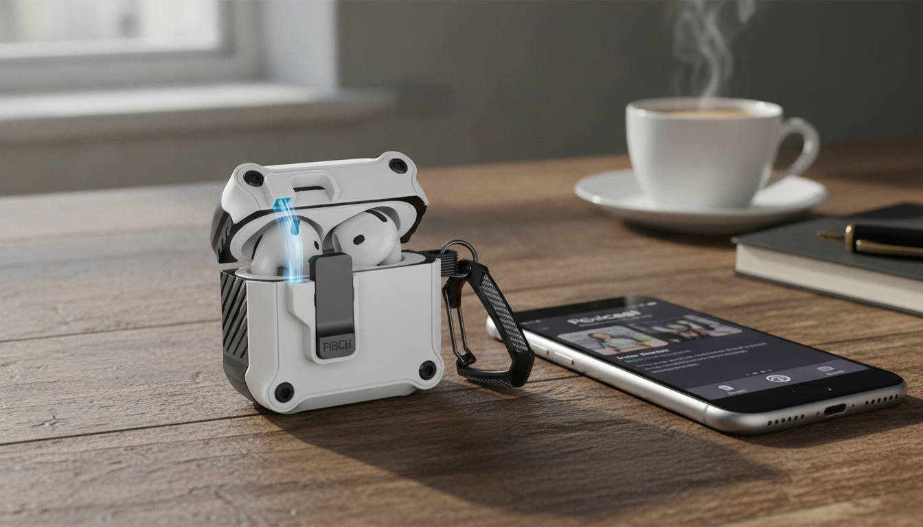 AirPods 4 Shockproof Case Cover With Switch Lock