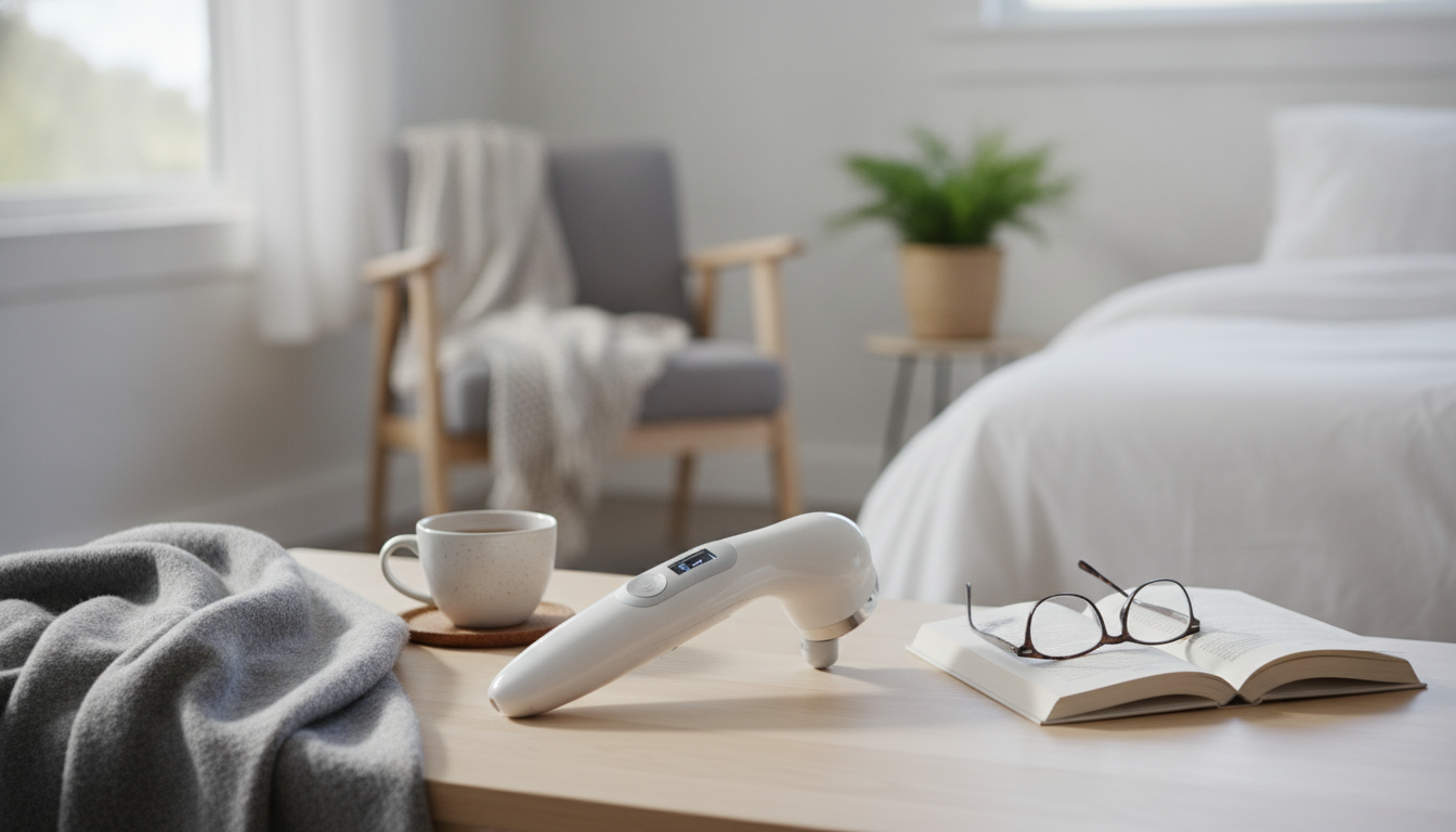 Cold Laser Therapy Device with LED Display for Home Relief