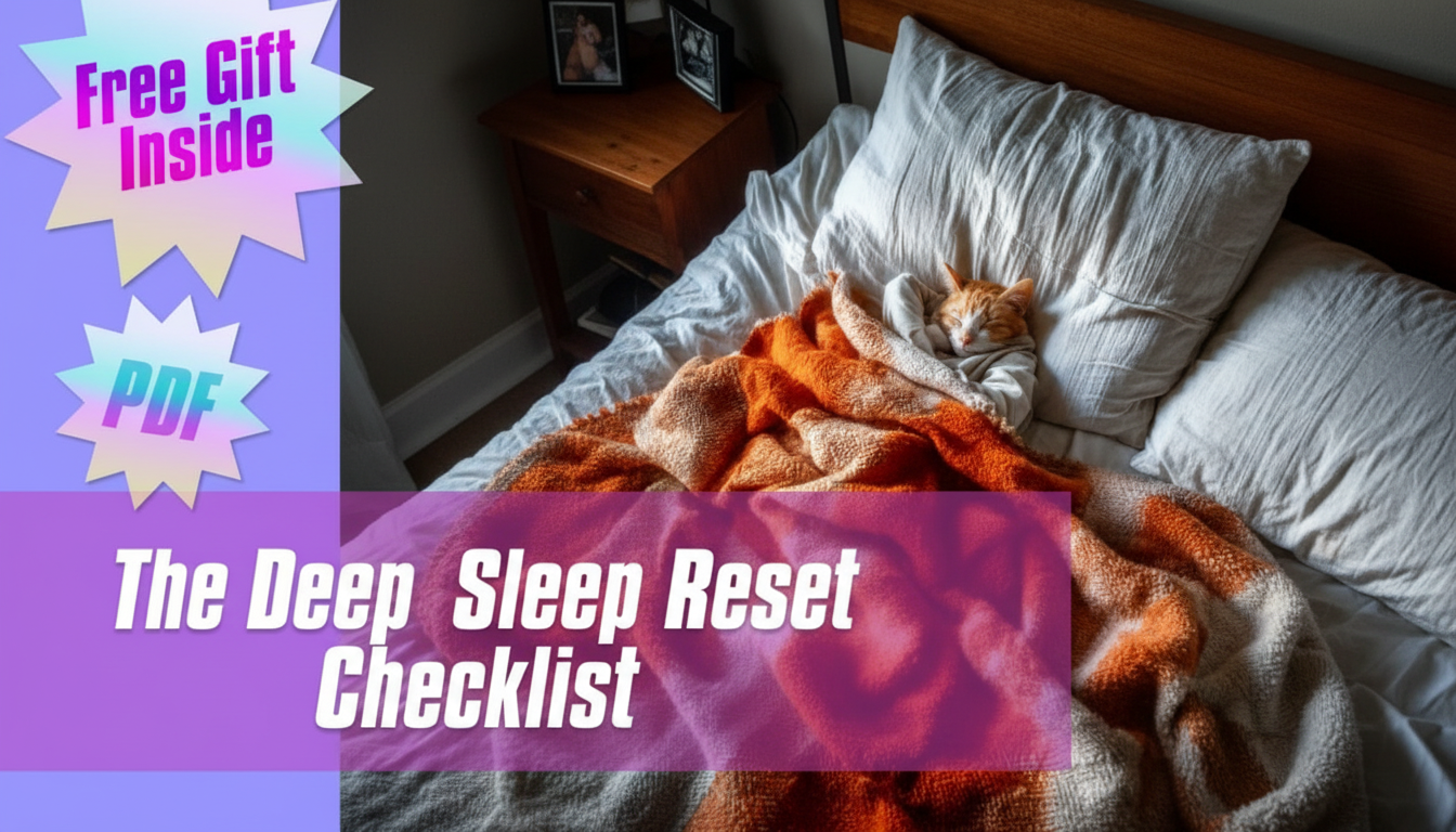 Deep Sleep Reset Checklist: Night Routine + Bedroom Setup