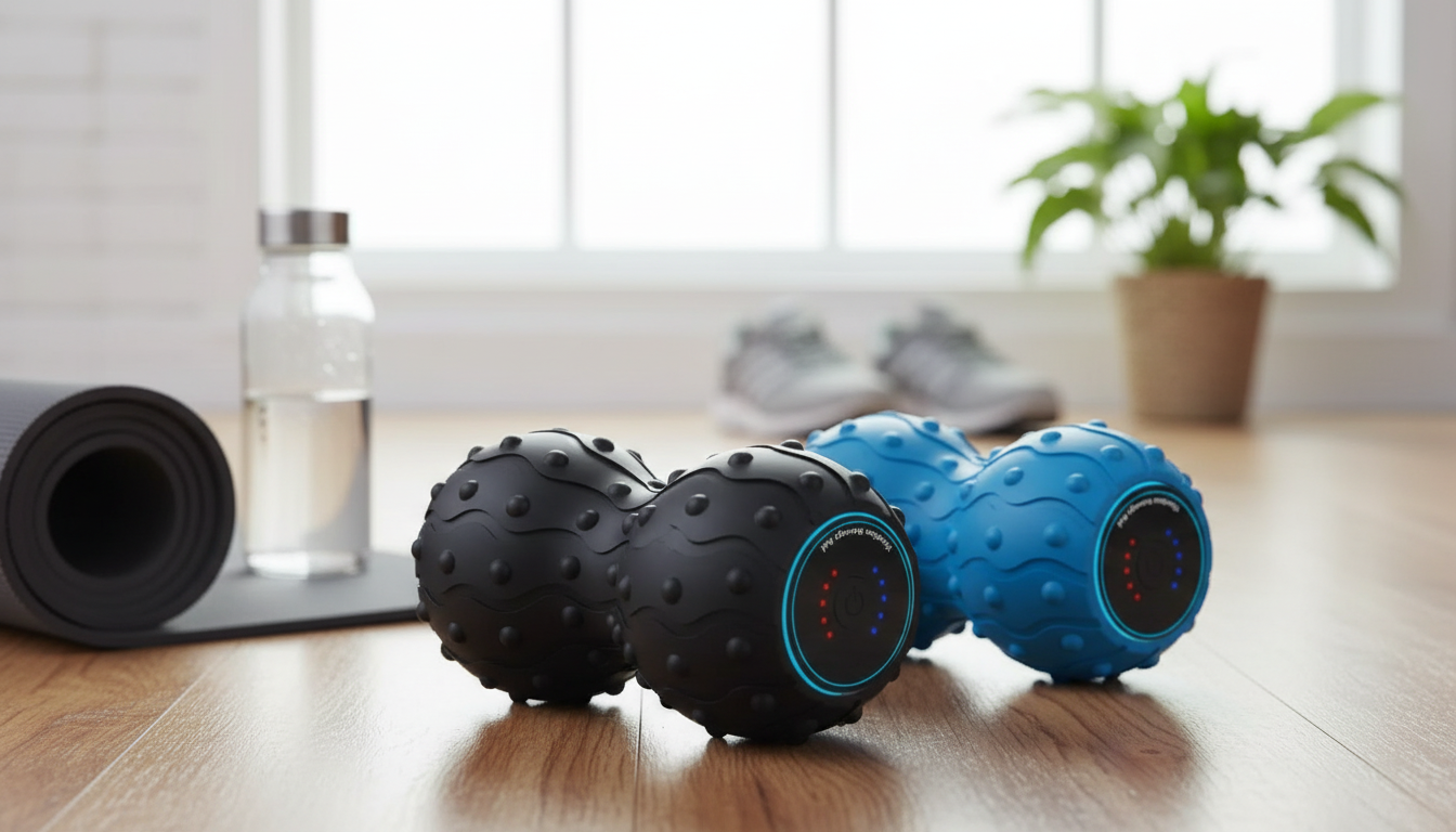 Vibrating Peanut Ball Massager: Rechargeable Relief