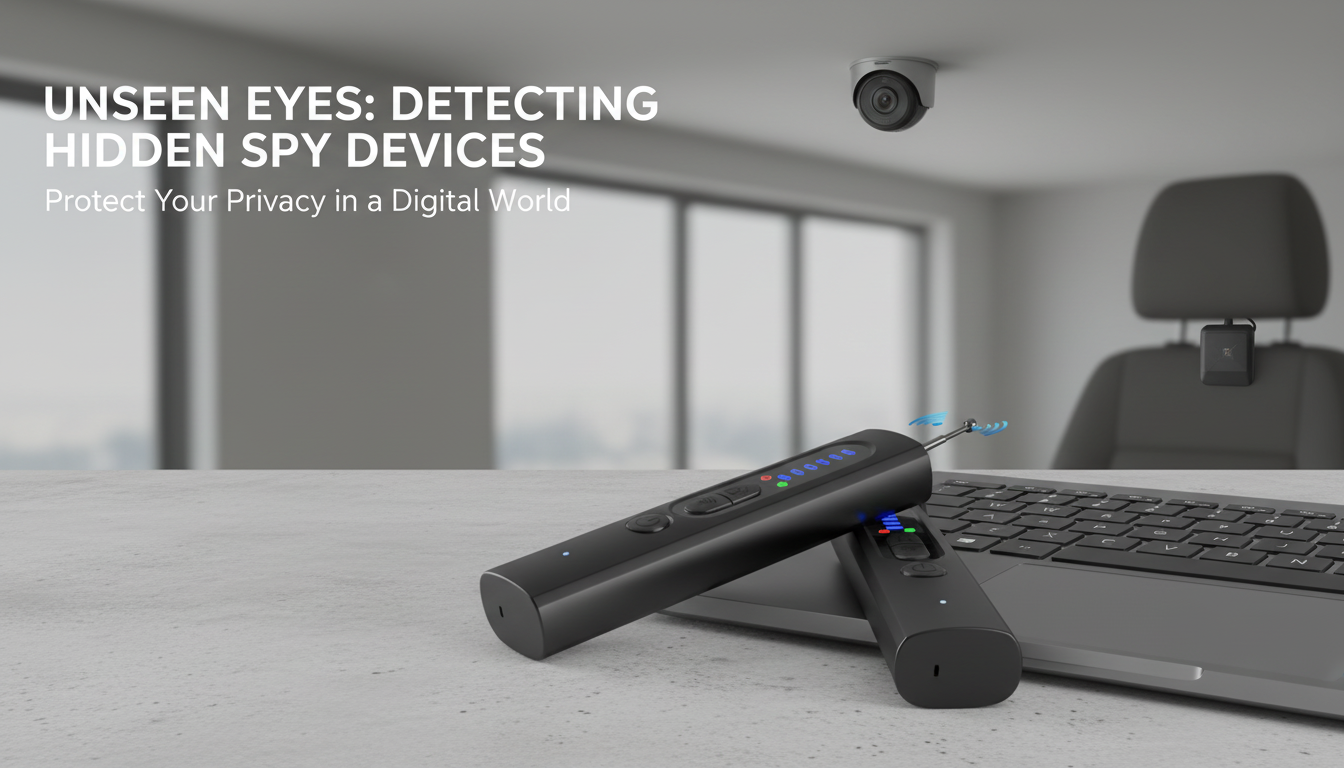 RF Signal Detector Guide: Find Hidden Cameras & Trackers