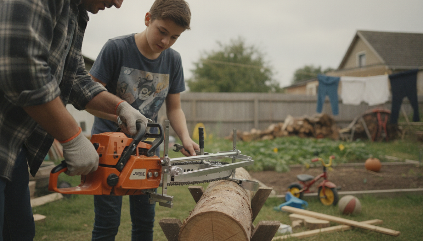 Portable Chainsaw Mill: Turn a Chainsaw Into a Sawmill