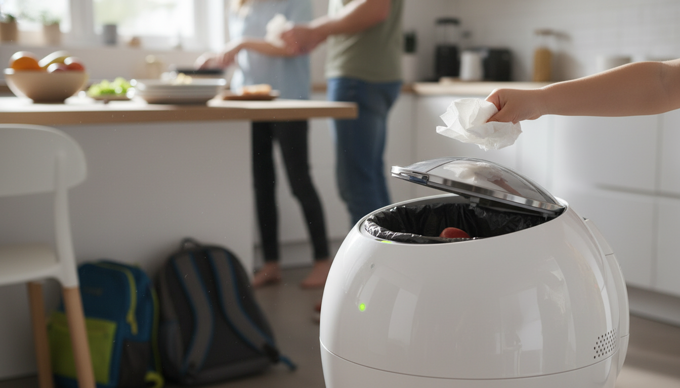 Purpose of a Smart Bin: Hygienic, Odor-Controlled Ease