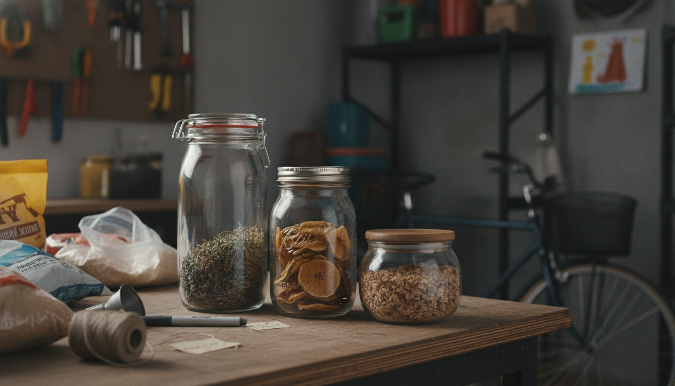 Airtight Jar Types: Gaskets, Clamp-Top & Mason Jars