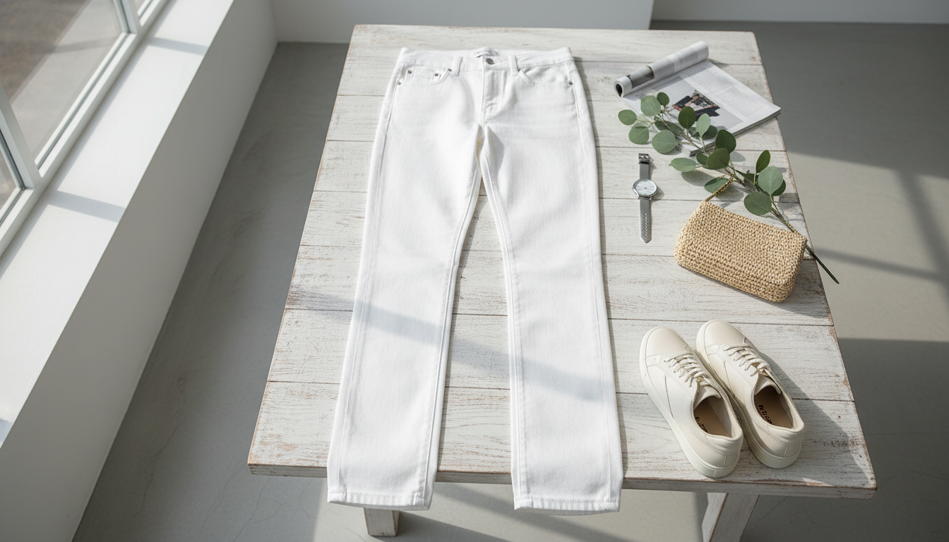 Brunello Cucinelli Cotton Jeans with Leather Patch