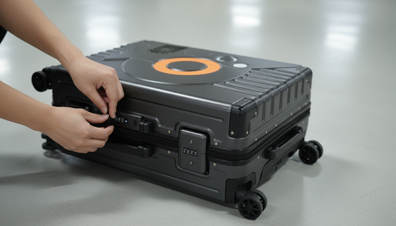 Reset an Away Suitcase Lock When You Forgot the Code