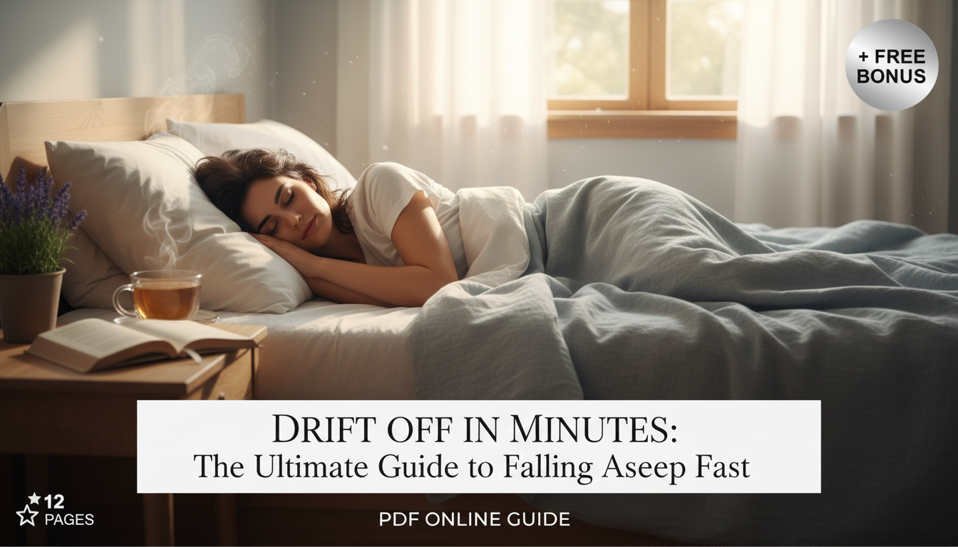 Fall Asleep Within 1 Hour: A 60-Minute Wind-Down Plan