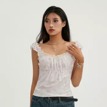 Fairy Grunge Lace Patchwork Crop Top: Styling & Care